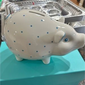 Brand new with Box Tiffany and co piggy bank